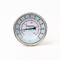 Chaleur le transfert 100mm la température de thermomètre que bimétallique mesurent l'acier inoxydable
